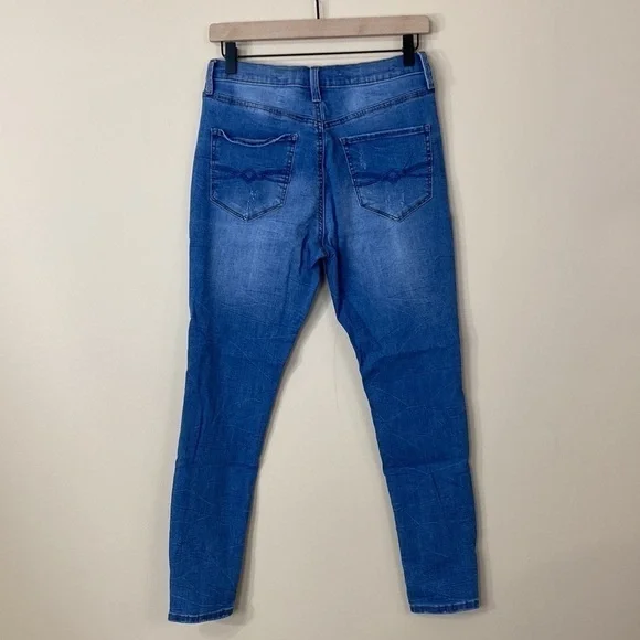 HIGH rise skinny jeans - Picture 3 of 5